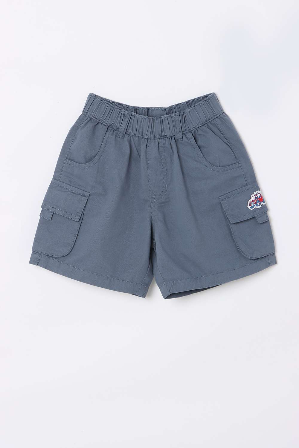 Cotton-Blend-Regular-Fit-Boy-s-Shorts