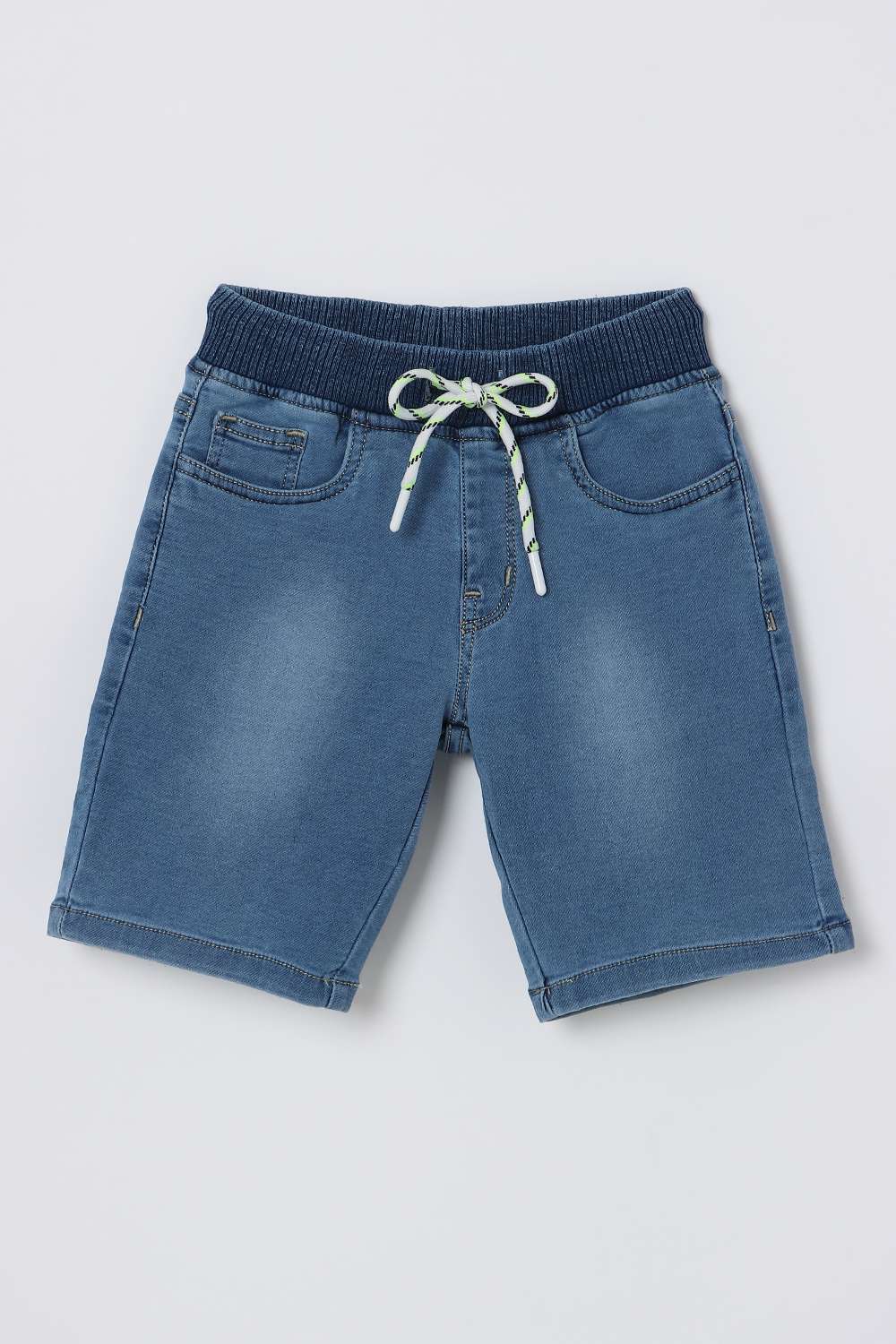 Solid-Cotton-Blend-Regular-Fit-Boys-Shorts