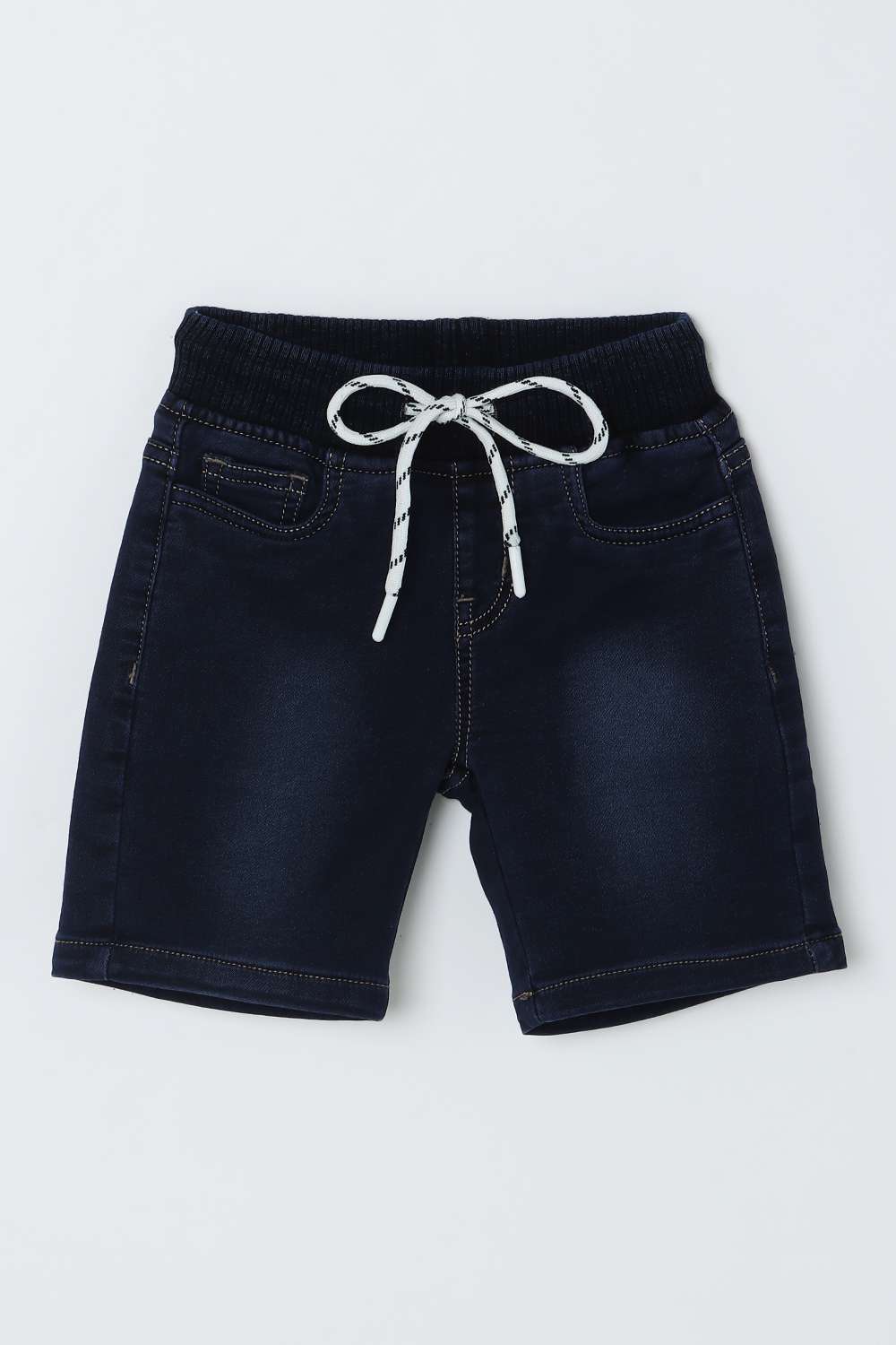 Solid-Cotton-Blend-Regular-Fit-Boys-Shorts