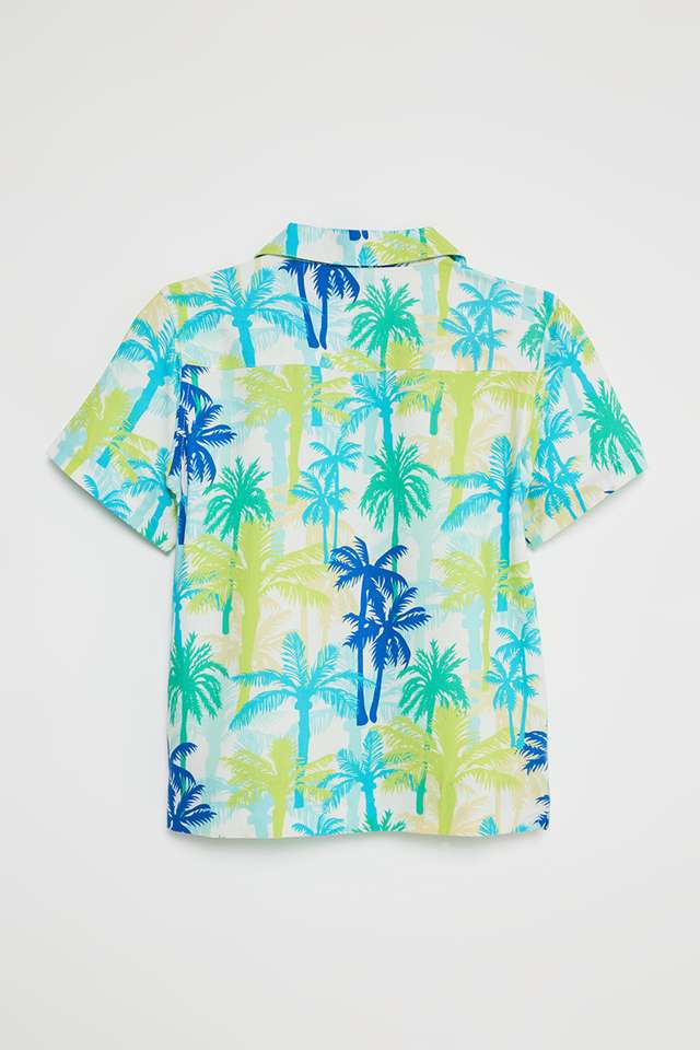 Printed-Rayon-Collared-Boys-Shirt