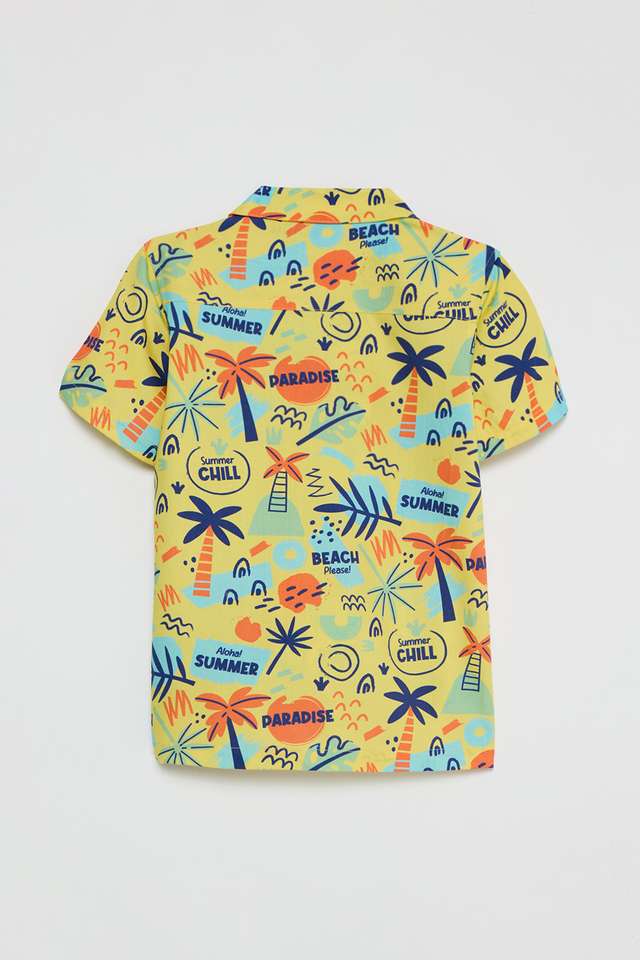 Printed-Rayon-Collared-Boys-Shirt