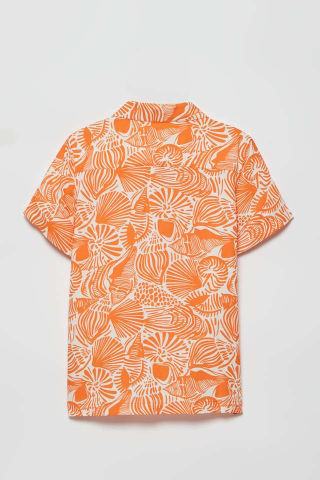 Printed-Viscose-Collared-Boys-Shirt
