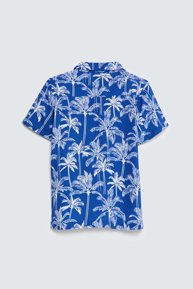 Printed-Rayon-Collared-Boys-Shirt
