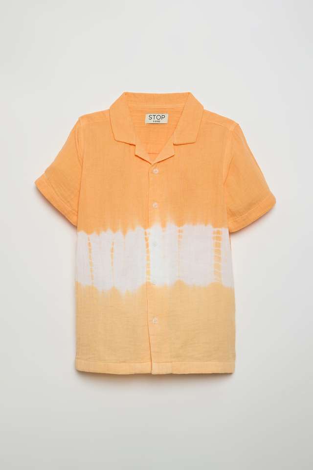 Tie-&-Dye-Cotton-Collared-Boys-Shirt