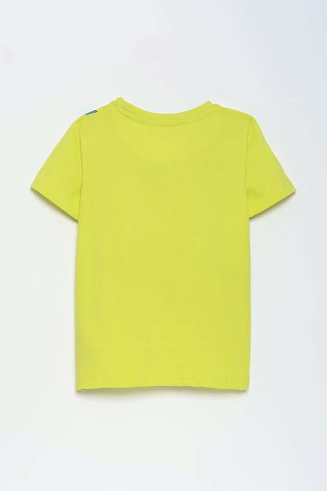 Graphic-Print-Cotton-Round-Neck-Boys-T-Shirt