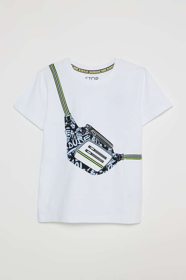 Graphic-Print-Cotton-Round-Neck-Boys-T-Shirt