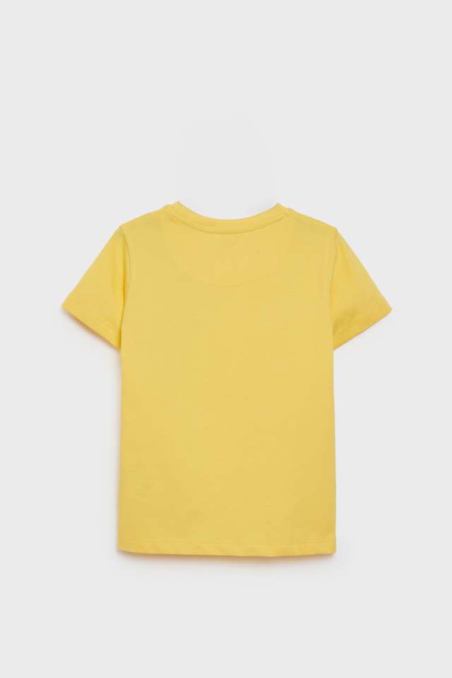 Solid-Cotton-Round-Neck-Boys-T-Shirt