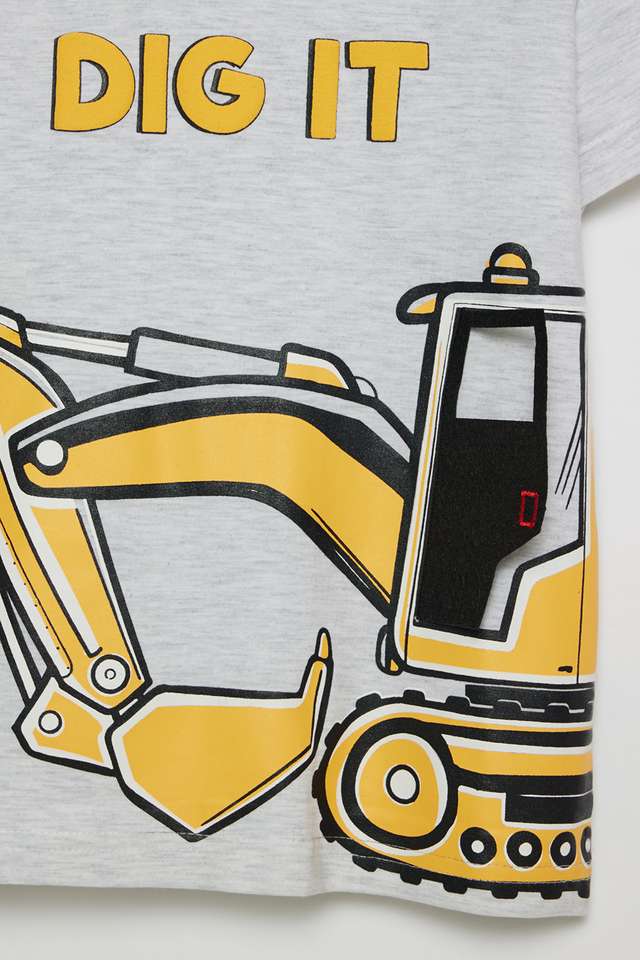 Graphic-Print-Cotton-Round-Neck-Boys-T-Shirt