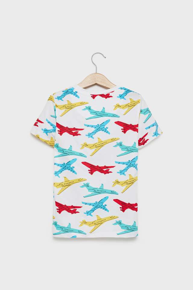 Printed-Cotton-Round-Neck-Boys-T-Shirt