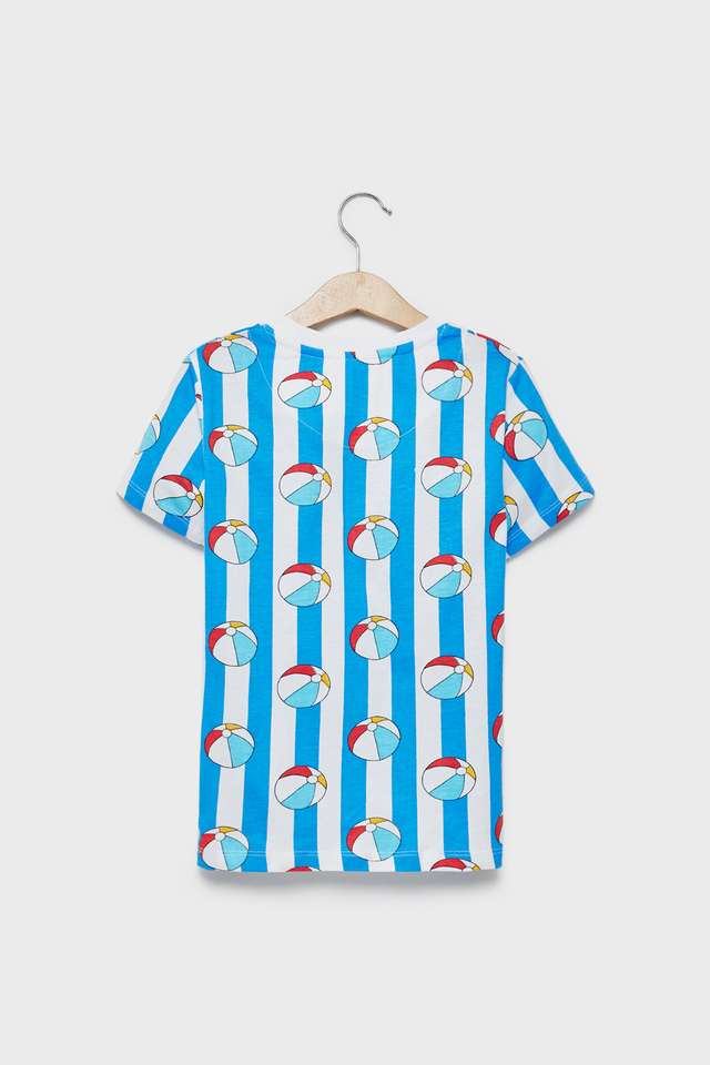 Printed-Cotton-Round-Neck-Boys-T-Shirt