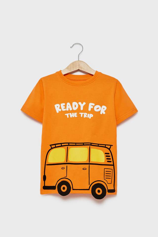 Graphic-Print-Cotton-Round-Neck-Boys-T-Shirt