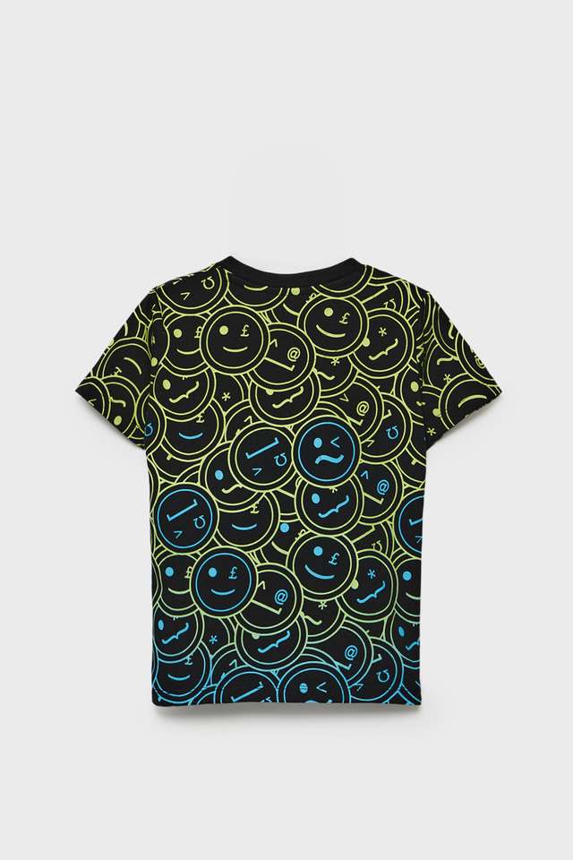 Printed-Cotton-Round-Neck-Boys-T-Shirt