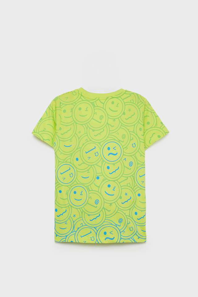 Printed-Cotton-Round-Neck-Boys-T-Shirt