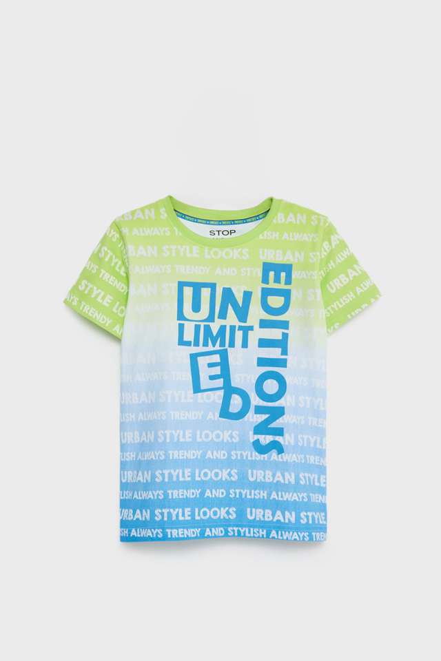 Printed-Cotton-Round-Neck-Boys-T-Shirt