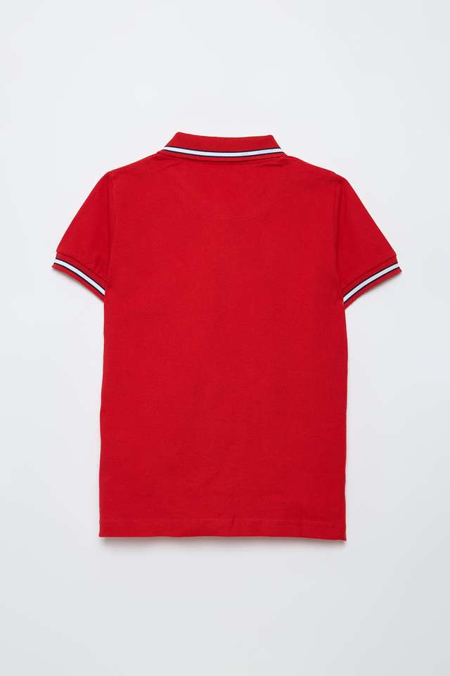 Solid-Cotton-Polo-Boys-T-Shirt