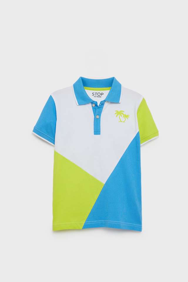 Solid-Cotton-Polo-Boys-T-Shirt