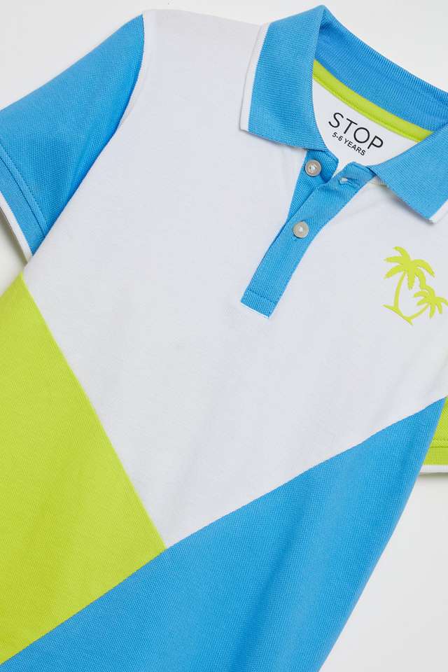 Solid-Cotton-Polo-Boys-T-Shirt