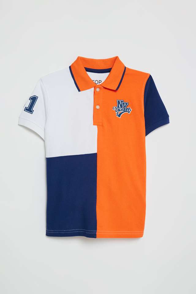 Solid-Cotton-Polo-Boys-T-Shirt