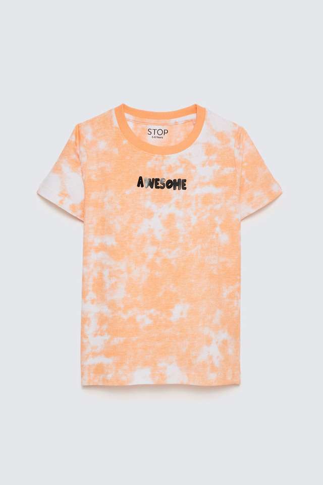 Printed-Cotton-Round-Neck-Boys-T-Shirt