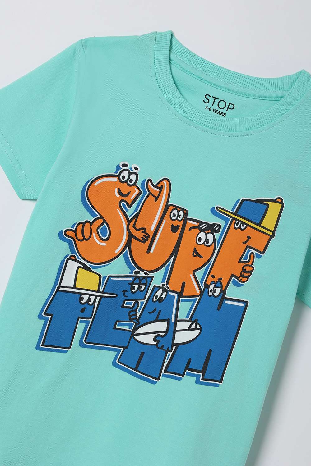 Graphic-Print-Cotton-Round-Neck-Boys-T-Shirt