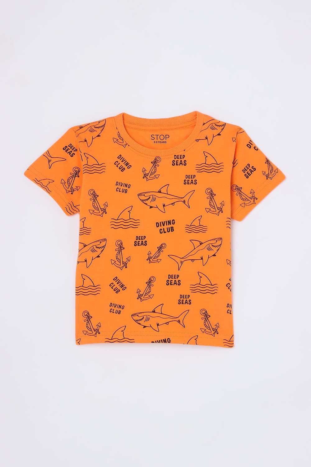 Printed-Cotton-Round-Neck-Boy-s-T-Shirt