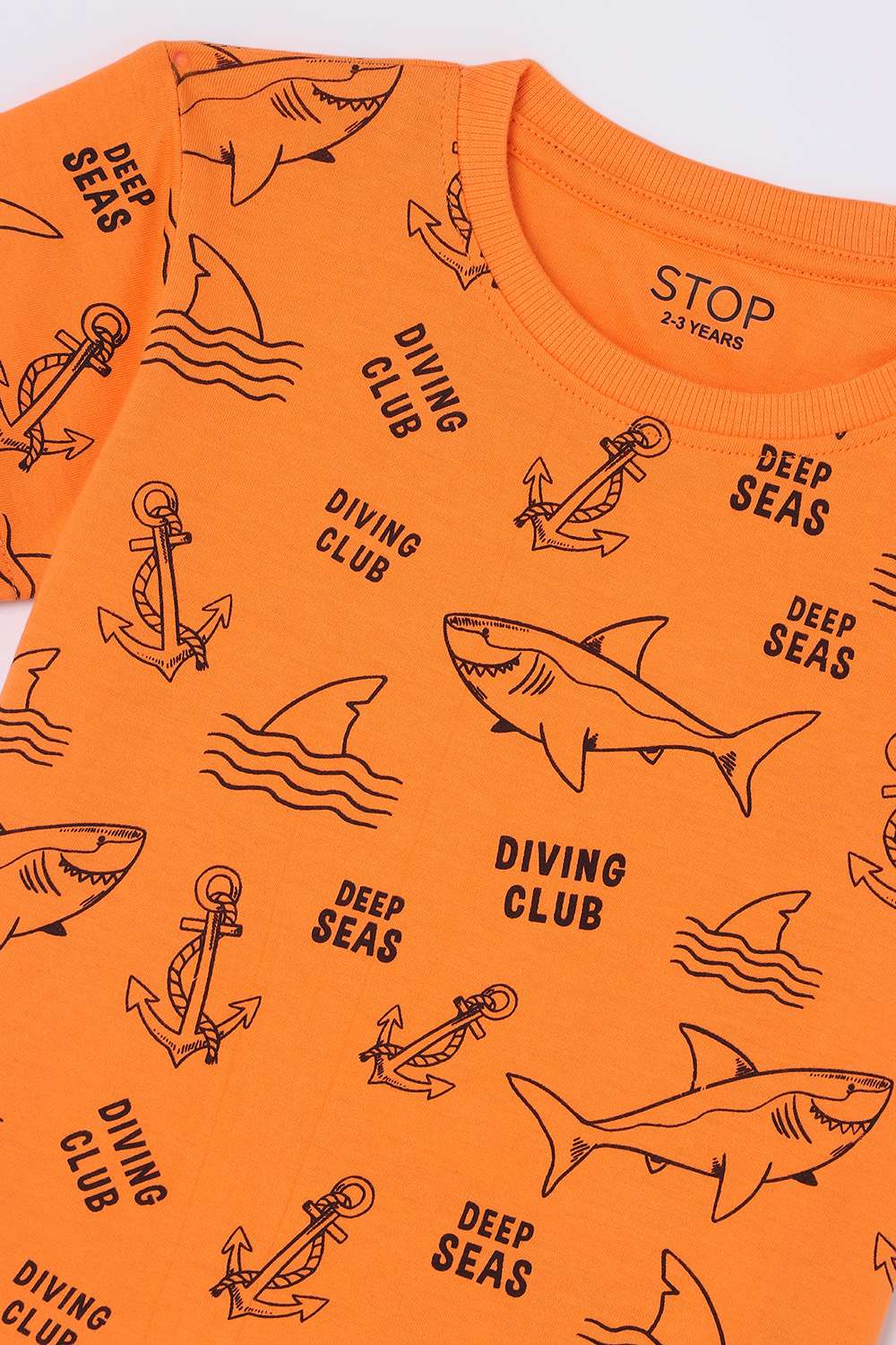 Printed-Cotton-Round-Neck-Boy-s-T-Shirt