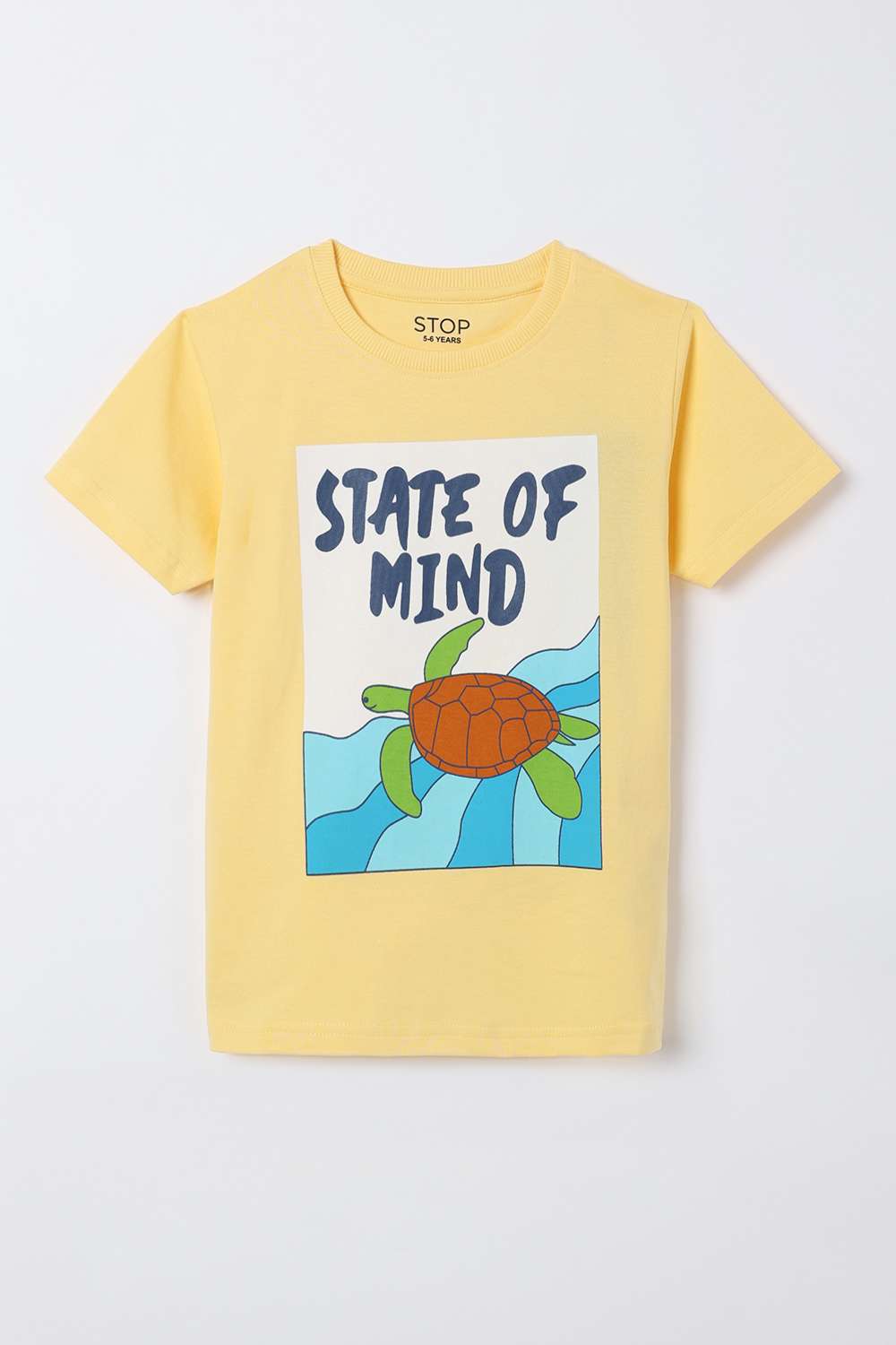 Graphic-Print-Cotton-Round-Neck-Boys-T-Shirt