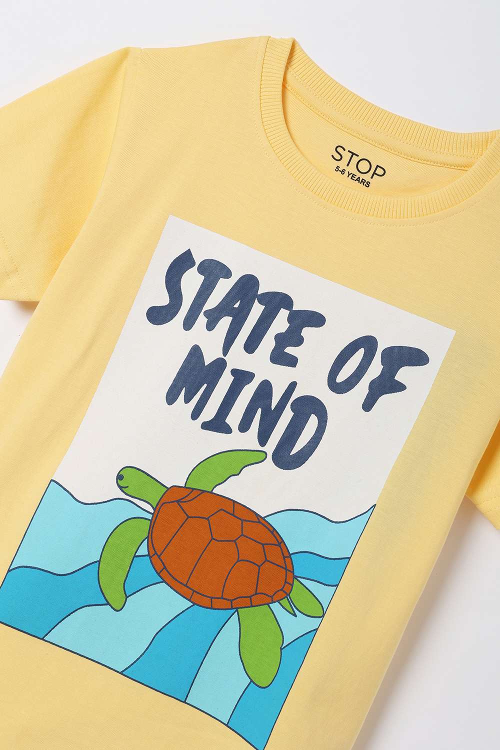 Graphic-Print-Cotton-Round-Neck-Boys-T-Shirt