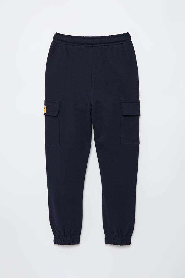 Solid-Cotton-Regular-Fit-Boys-Track-Pants