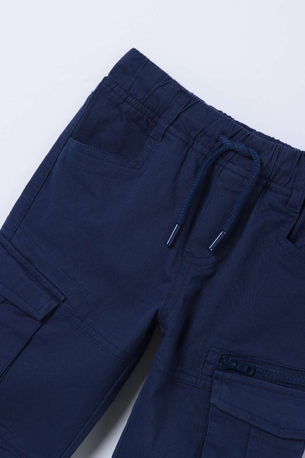 Solid-Regular-Fit-Cotton-Blend-Boy-s-Trousers