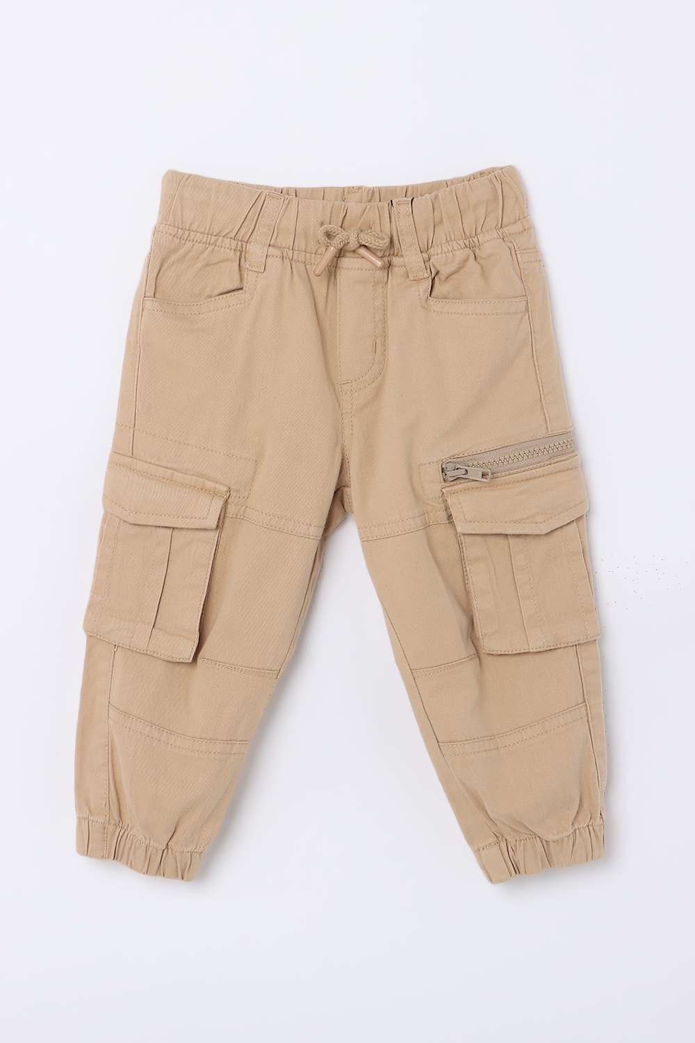 Solid-Cotton-Blend-Regular-Fit-Boys-Joggers