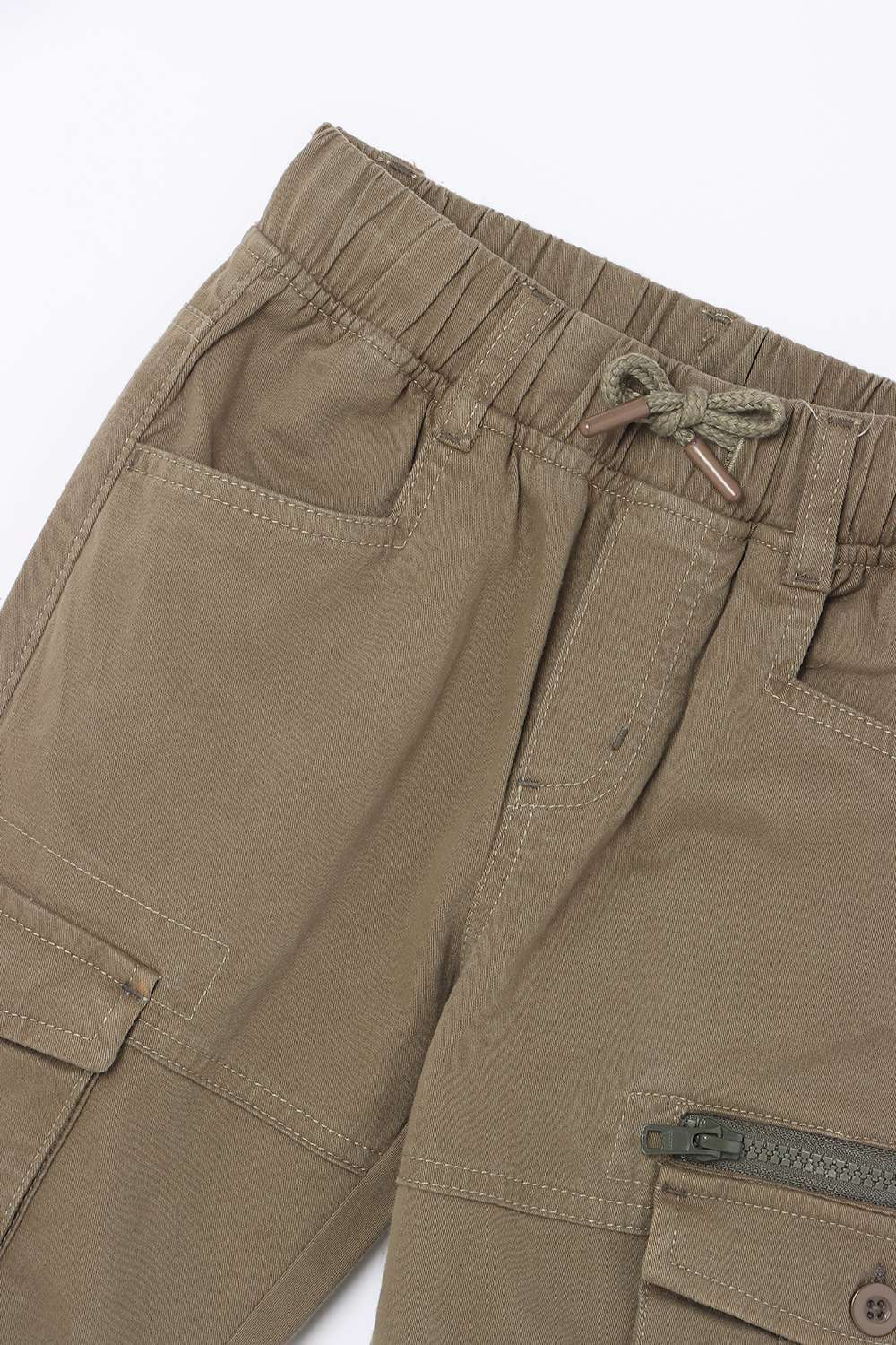 Solid-Cotton-Blend-Regular-Fit-Boys-Joggers