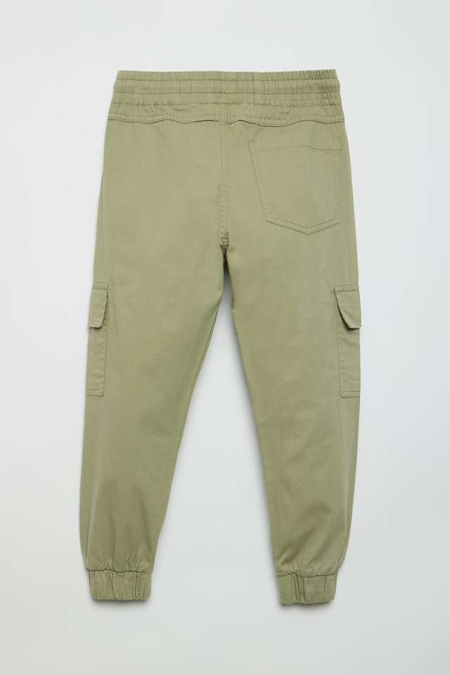 Solid-Cotton-Regular-Fit-Boys-Joggers