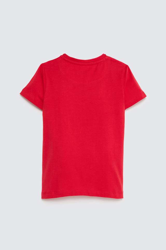 Graphic-Print-Cotton-Round-Neck-Boys-T-Shirt
