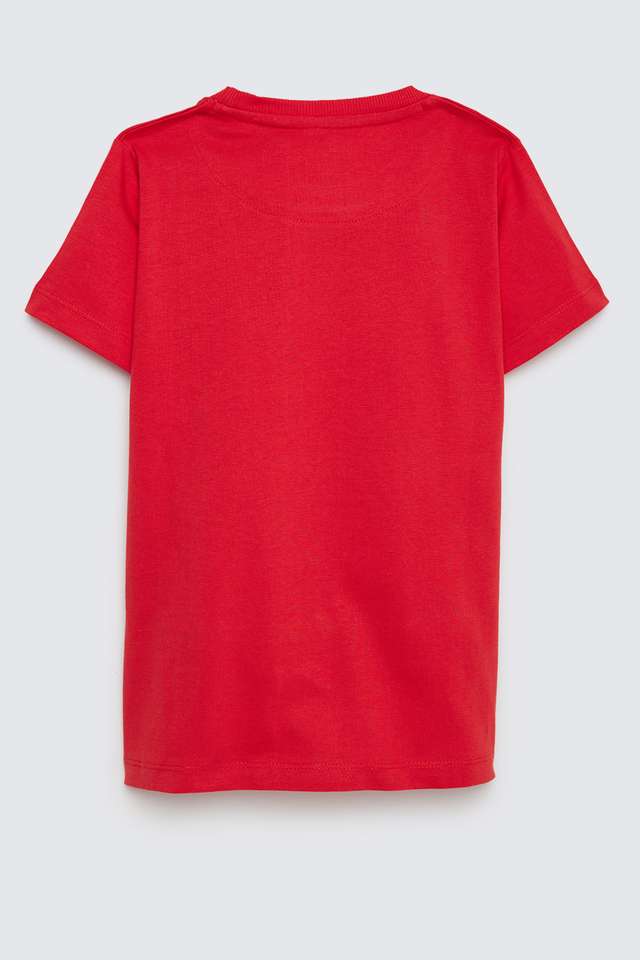 Graphic-Print-Cotton-Round-Neck-Boys-T-Shirt
