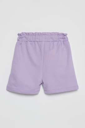 Solid-Blended-Fabric-Regular-Fit-Girls-Shorts