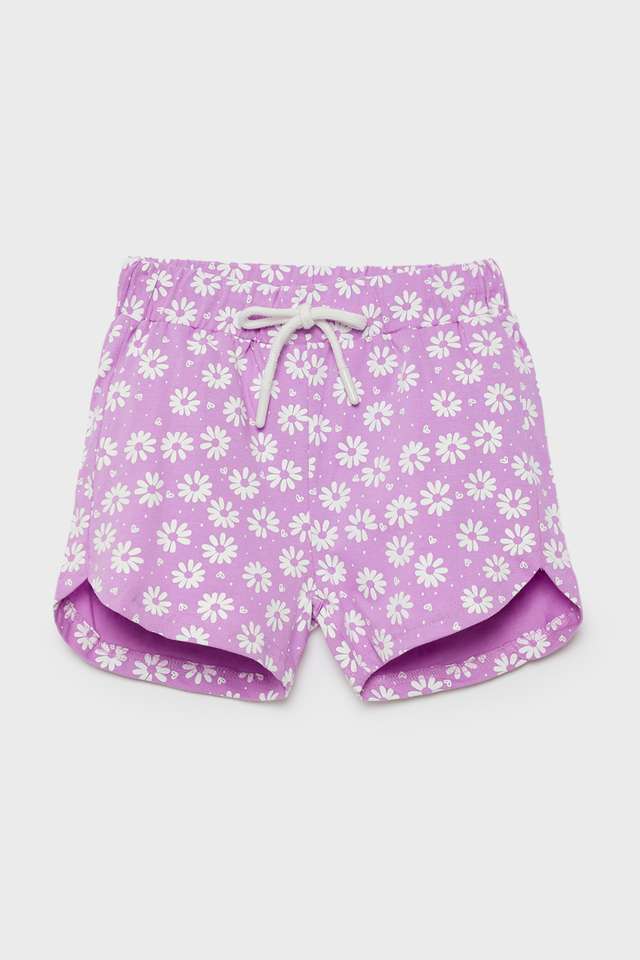 Printed-Cotton-Regular-Fit-Girls-Shorts