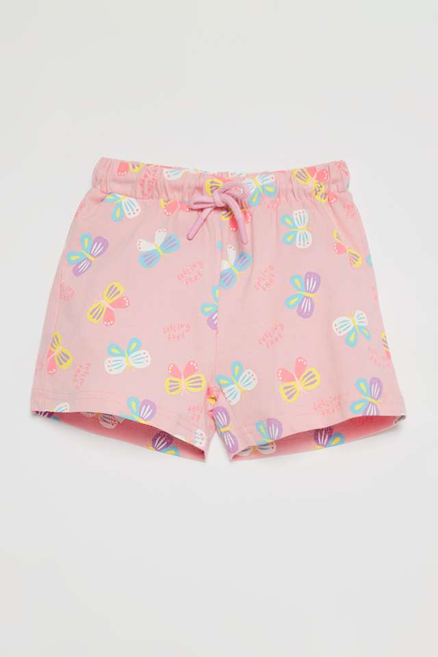 Printed-Cotton-Regular-Fit-Girls-Shorts