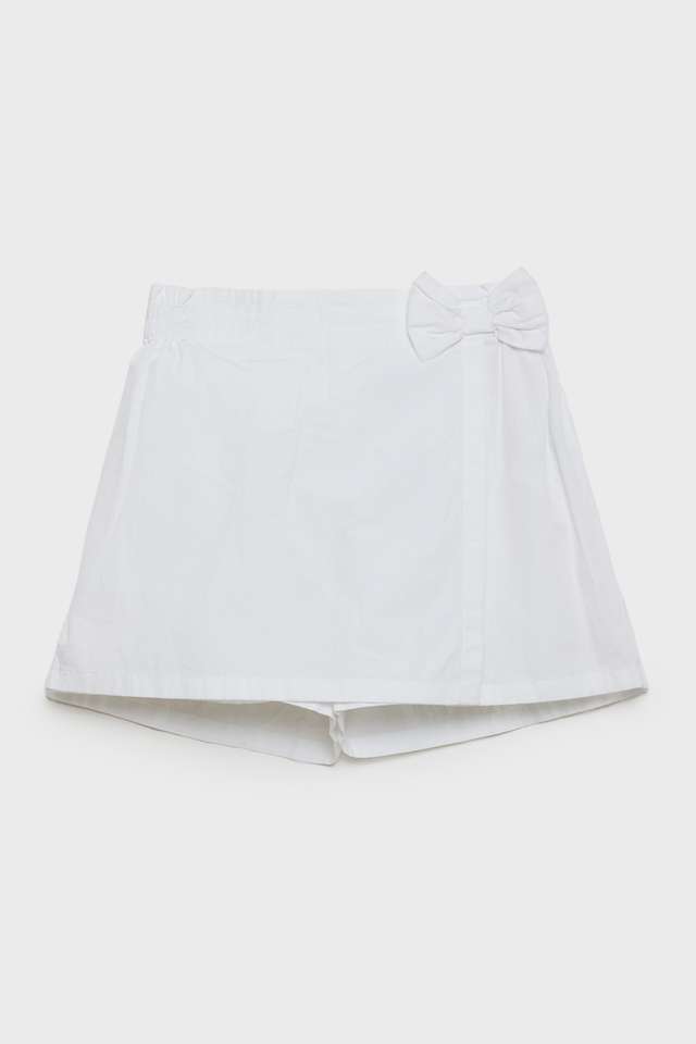 Solid-Cotton-Regular-Fit-Girls-Shorts