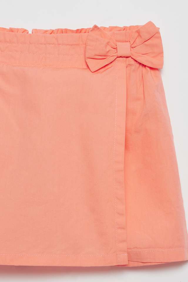 Solid-Cotton-Regular-Fit-Girls-Shorts