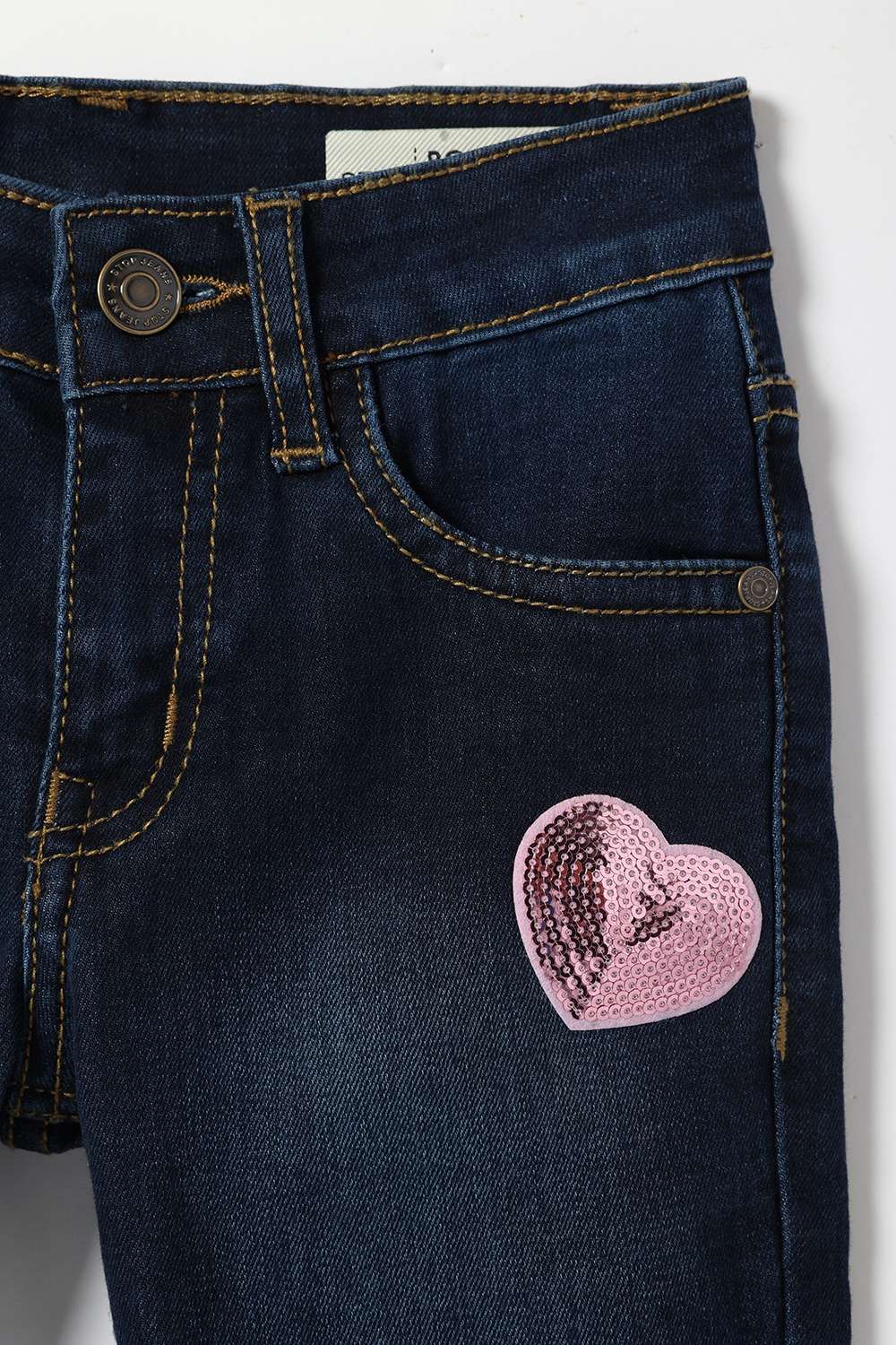 Printed-Cotton-Blend-Bootcut-Fit-Girls-Jeans