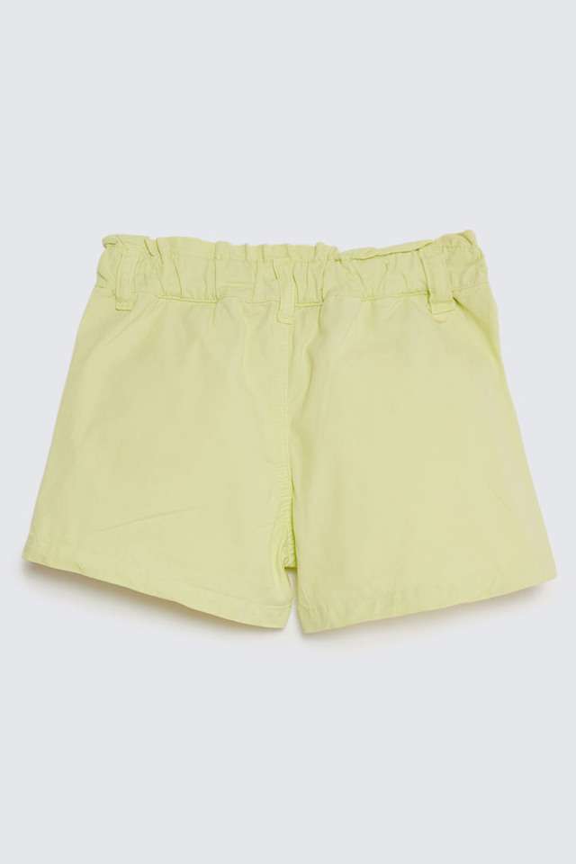 Solid-Denim-Regular-Fit-Girls-Shorts