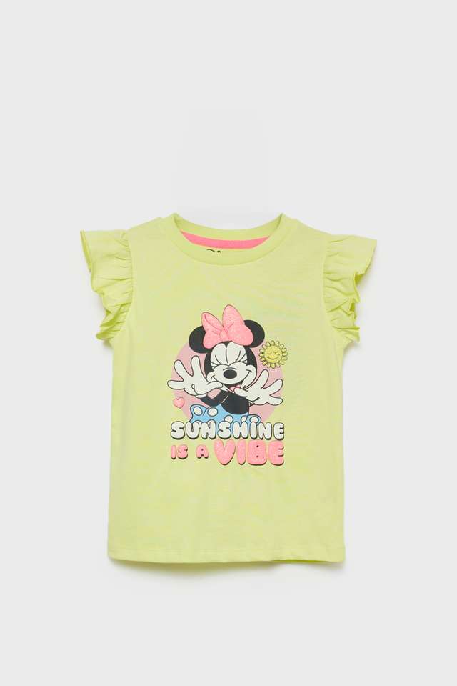 Graphic-Print-Cotton-Round-Neck-Girls-T-Shirt