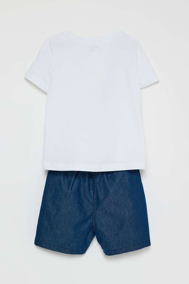 Graphic-Print-Cotton-Regular-Fit-Girls-Co-Ord-Set