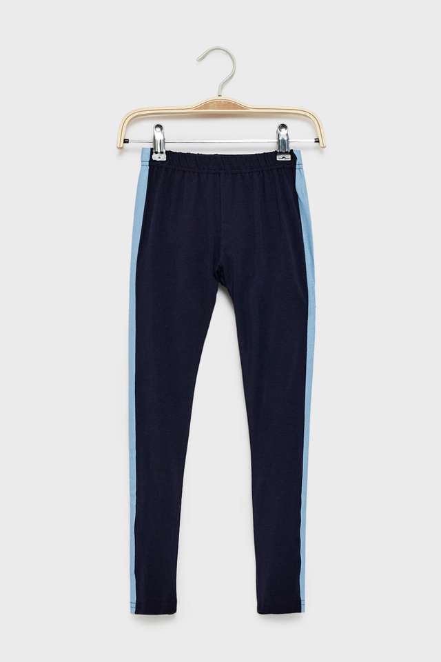 Solid-Cotton-Regular-Fit-Girls-Leggings
