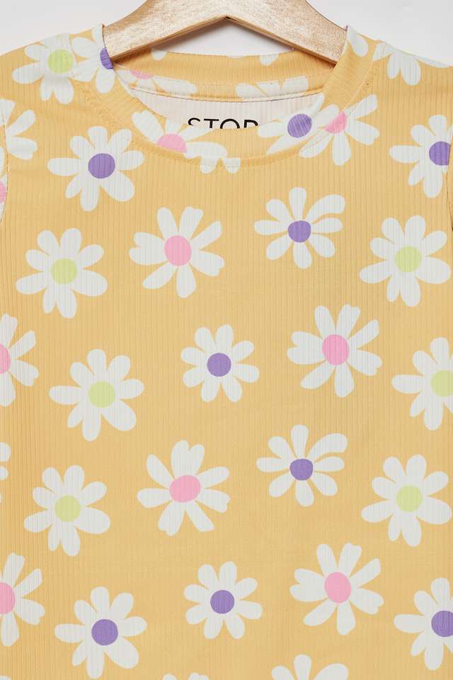 Printed-Polyester-Regular-Fit-Girls-Co-Ord-Set