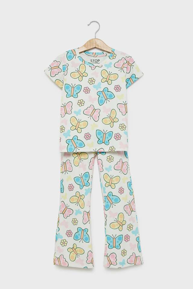 Printed-Polyester-Regular-Fit-Girls-Co-Ord-Set