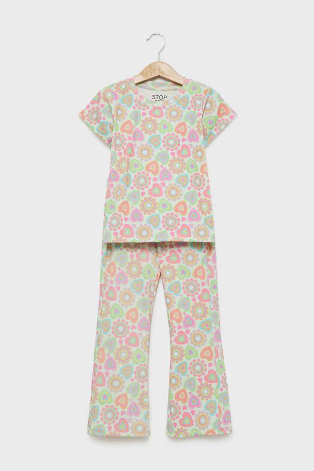 Printed-Polyester-Regular-Fit-Girls-Co-Ord-Set