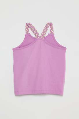 Solid-Blended-Fabric-Round-Neck-Girls-T-Shirt