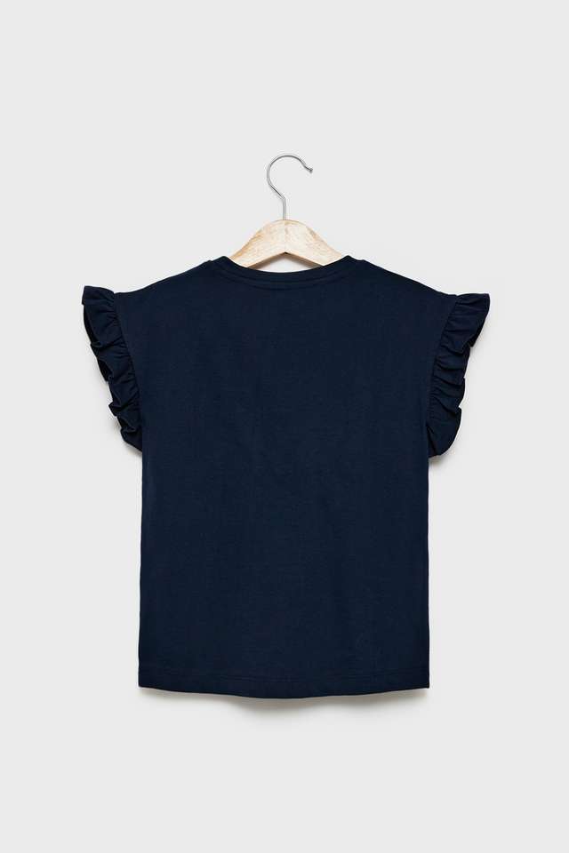 Shimmer-World-Cotton-Round-Neck-Girls-T-Shirt